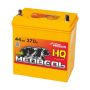 Автомобильный аккумулятор Медведь HQ 44А/ч-12V ст EN370 японские обратная 195x129x222